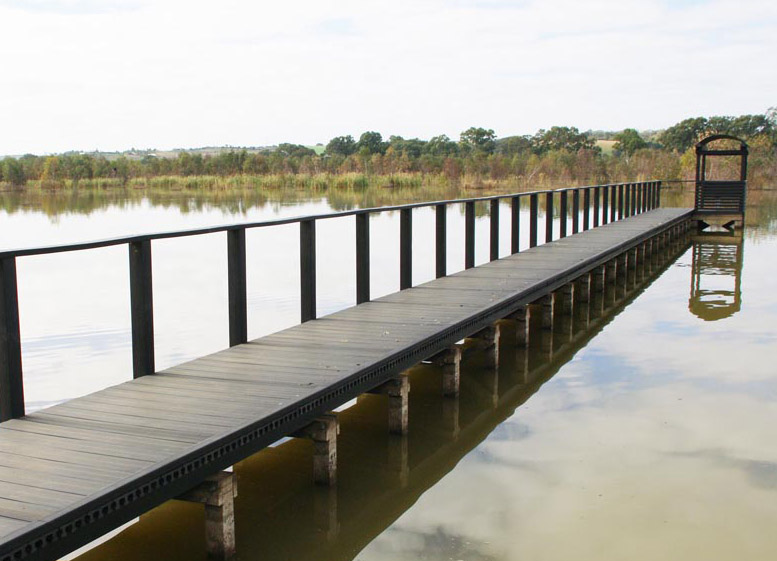 Integrated Recycled Plastic Jetty